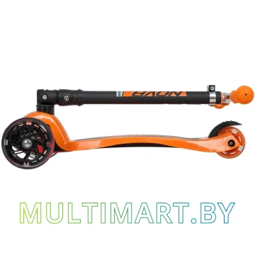 Самокат Novatrack RainBow Start Folding 120F.NRAINBOW.OR20 (оранжевый, 2020) картинка 5